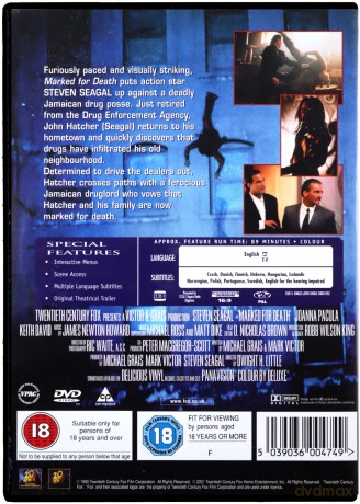 Marked for Death (Wybraniec Śmierci) [DVD]