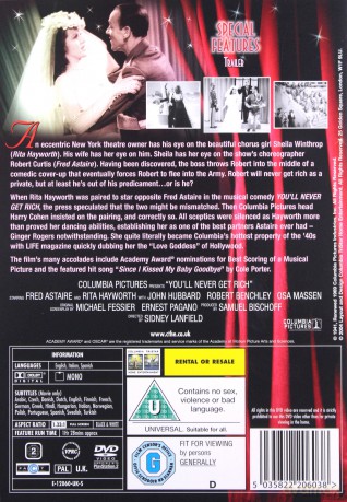 You'll Never Get Rich (Marzenia o Karierze) [DVD]
