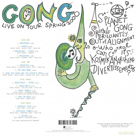 Gong: Live 2 Infinitea On Tour Spring 2000 [2xWinyl]