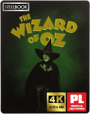 Czarnoksiężnik z Oz (steelbook) [Blu-Ray 4K]+[Blu-Ray]