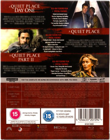 Ciche Miejsce 1-3 [3xBlu-Ray 4K]