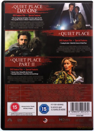 A Quiet Place 3-Move Collection (Ciche Miejsce 1-3) [DVD]