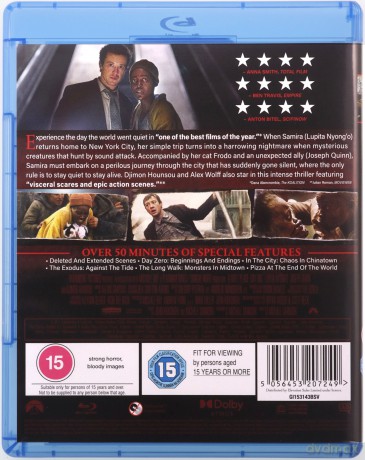 Ciche miejsce: Dzień pierwszy [Blu-Ray]