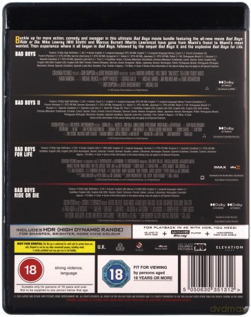 Bad Boys 4 Movie Collection [4xBlu-Ray 4K]