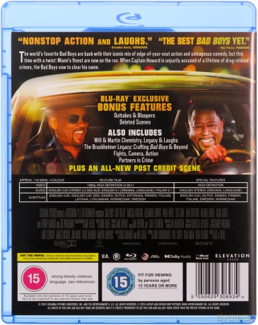 Bad Boys: Ride Or Die [Blu-Ray]