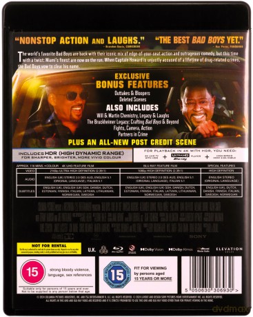 Bad Boys: Ride Or Die [Blu-Ray 4K]+[Blu-Ray]