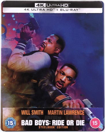 Bad Boys: Ride Or Die (steelbook) [Blu-Ray 4K]+[Blu-Ray]