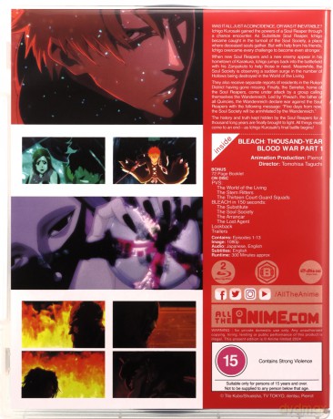 Bleach Thousand Year Blood War - Part 1 (Limited Collector's) [2xBlu-Ray]