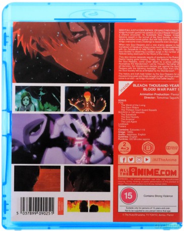 Bleach Thousand Year Blood War - Part 1 [2xBlu-Ray]