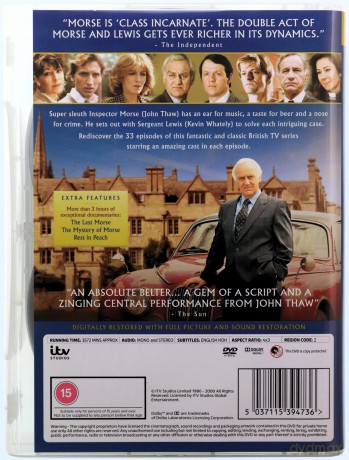 Inspector Morse: The Complete Collection (Sprawy inspektora Morse'a) [18DVD]