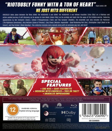 Knuckles Season 1 [Blu-Ray]