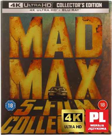 Mad Max 5 Film Collection [6xBlu-Ray 4K]+[Blu-Ray]