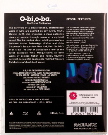 O-Bi O-Ba: The End Of Civilization (O-bi, o-ba. Koniec cywilizacji) [Blu-Ray]