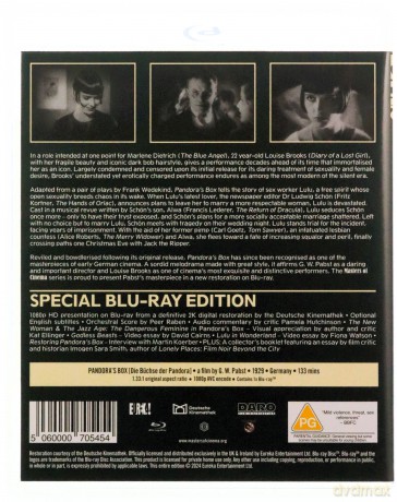 Pandora's Box (Die Buchse Der Pandora) (Puszka Pandory) [Blu-Ray]