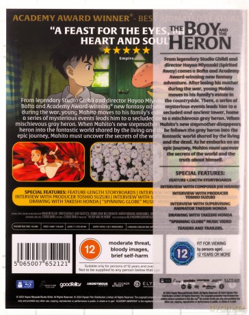 The Boy And The Heron (Chłopiec i czapla) [Blu-Ray]