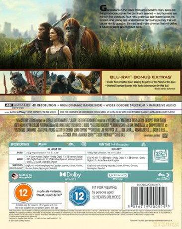 The Kingdom Of The Planet Of The Apes (Królestwo Planety Małp) [Blu-Ray 4K]+[Blu-Ray]
