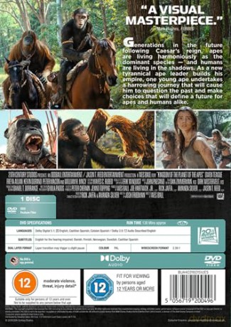 The Kingdom Of The Planet Of The Apes (Królestwo Planety Małp) [DVD]