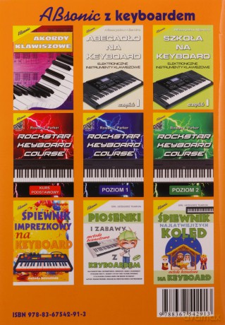 Śpiewnik biesiadny na keyboard (metoda beznutowa) - Grzegorz Templin [KSIĄŻKA]