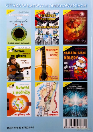 Gitara najłatwiej - nuty na gitarę klasyczną - Bartłomiej Rajski [KSIĄŻKA]