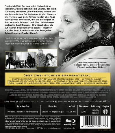 3 Days in Quiberon (3 dni w Quiberon) [Blu-Ray]