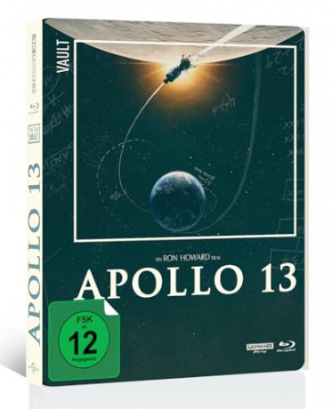 Apollo 13 (steelbook) (The Film Vault) [Blu-Ray 4K]+[Blu-Ray]