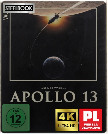 Apollo 13 (steelbook) (The Film Vault) [Blu-Ray 4K]+[Blu-Ray]