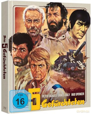 The Five Man Army (Pięciu uzbrojonych mężczyzn) (mediabook) [Blu-Ray]