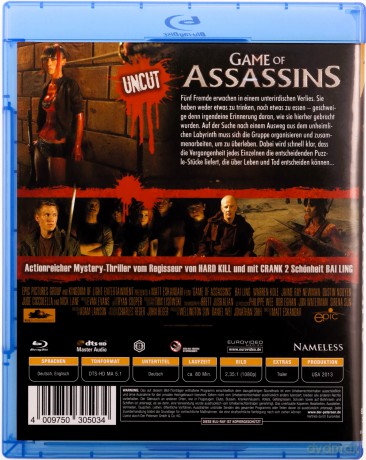 Game of Assassins (Igrzyska zabójców) [Blu-Ray]