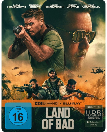 Land of Bad (Strefa wroga) (steelbook) [Blu-Ray 4K]+[Blu-Ray]