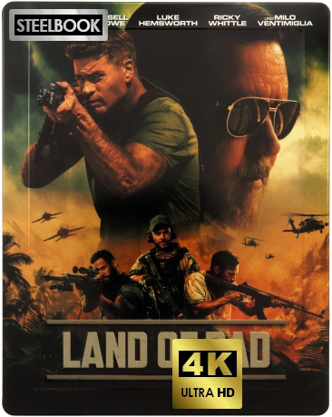 Land of Bad (Strefa wroga) (steelbook) [Blu-Ray 4K]+[Blu-Ray]