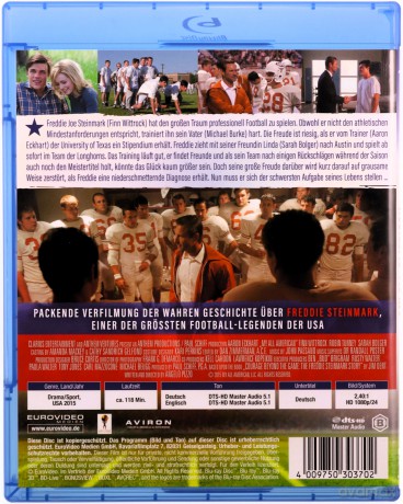 My All American (Zawodnik: Historia prawdziwa Freddiego Steinmarka) [Blu-Ray]