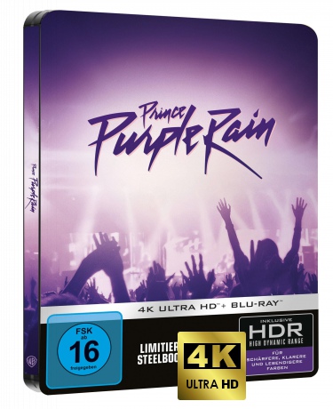 Purple Rain (Purpurowy deszcz) (steelbook) [Blu-Ray 4K]+[Blu-Ray]