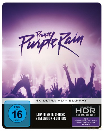 Purple Rain (Purpurowy deszcz) (steelbook) [Blu-Ray 4K]+[Blu-Ray]