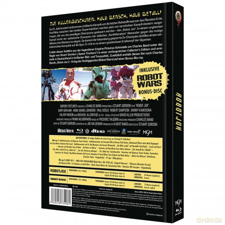 Robot Jox (Robot Jox: Bezlitośni mordercy) (mediabook) [2xBlu-Ray]