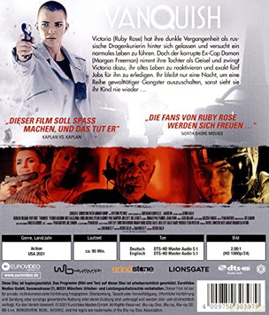 Vanquish (Uwikłana) [Blu-Ray]