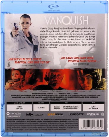 Vanquish (Uwikłana) [Blu-Ray]