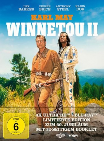 Winnetou II (Winnetou II: Ostatni renegaci) (mediabook) [Blu-Ray 4K]+[Blu-Ray]