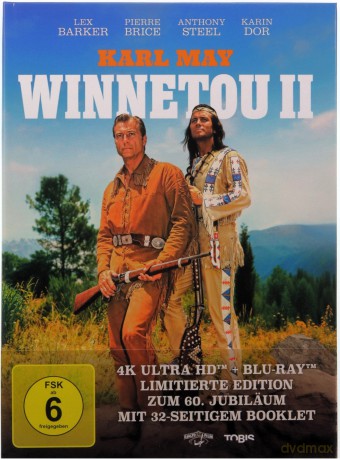 Winnetou II (Winnetou II: Ostatni renegaci) (mediabook) [Blu-Ray 4K]+[Blu-Ray]