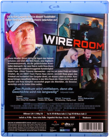 Wire Room (Na podsłuchu) [Blu-Ray]