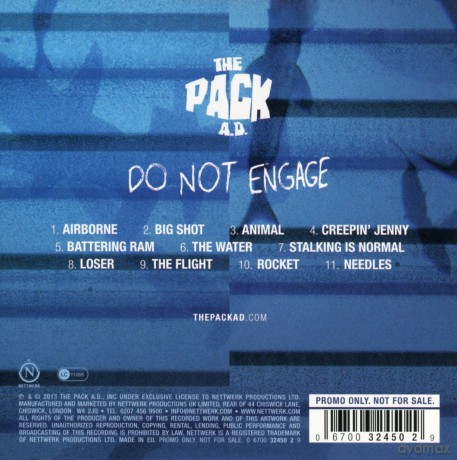 The Pack A.D.: Do Not Engage (digipack) [CD]