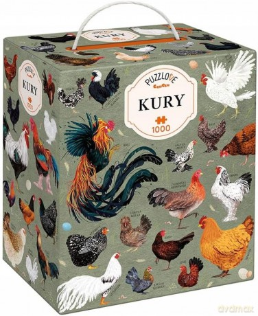 CZUCZU 1000 el. Puzzlove Kury [PUZZLE]