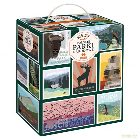 CZUCZU 1000 el. Puzzlove Polskie Parki Narodowe [PUZZLE]