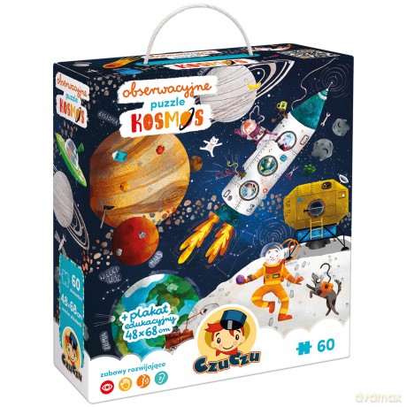 CZUCZU 60 el. obserwacyjne Kosmos [PUZZLE]