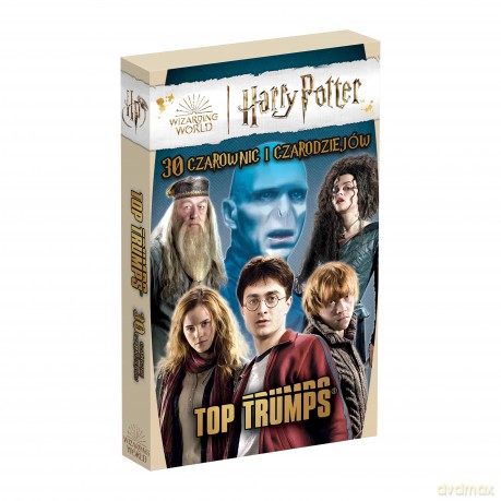 Gra Top Trumps Czarownice i czarodzieje [KARTY]