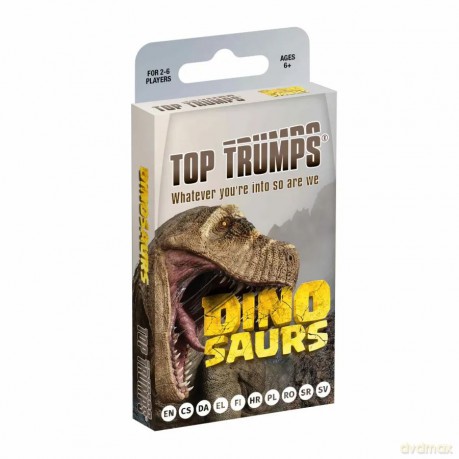 Gra Top Trumps Dinozaury [KARTY]