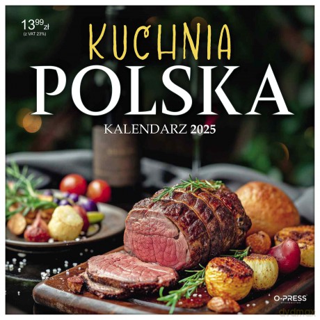Kalendarz 2025 Kuchnia Polska ścienny [KALENDARZ]