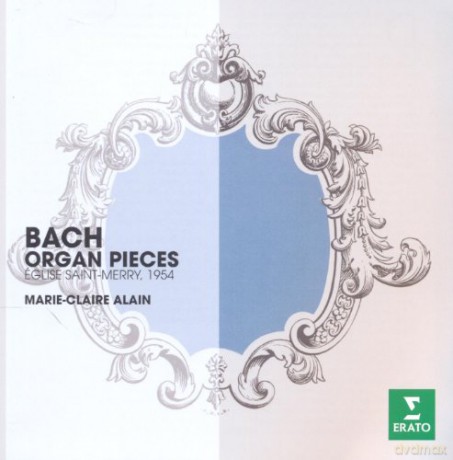 Marie-Claire Alain: The Erato Story, Bach: Organ Pieces [CD]