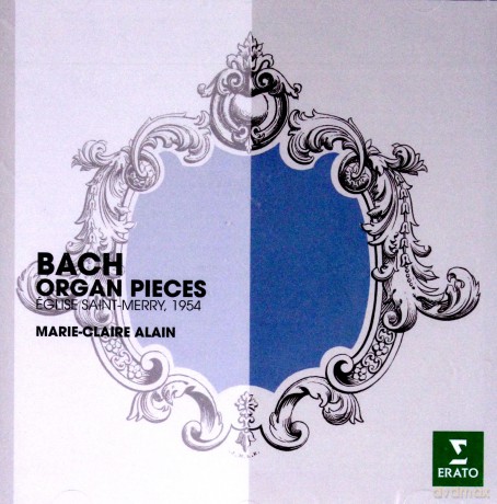 Marie-Claire Alain: The Erato Story, Bach: Organ Pieces [CD]