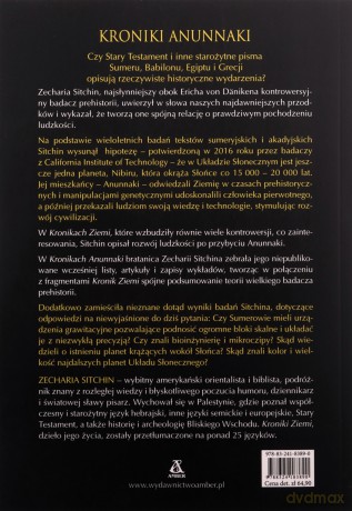 Kroniki Anunnaki - Zecharia Sitchin [KSIĄŻKA]