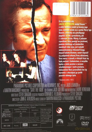Ocalić tygrysa [DVD]